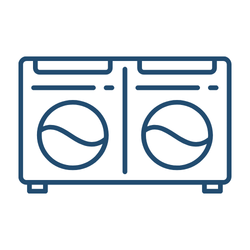 Come see the washer and dyers at Lakeside Apartments in Granbury, Texas